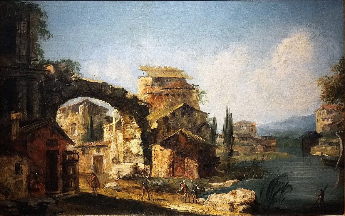 Capriccio con rovine - National Museum in Warsaw